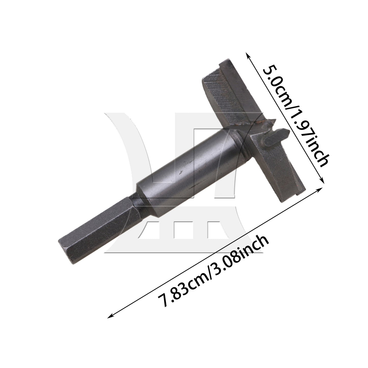 BQLZR 5cm Woodworking Tool Forstner Drill Wood Hole Drill Bit Tool
