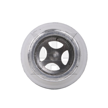 BQLZR 2pcs Metal Oil Level Sight Glass for Air Compressor G1/2" Threaded