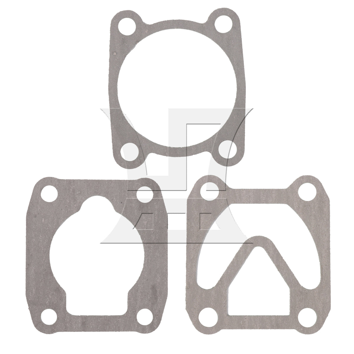 BQLZR 3pcs Air Compressor Cylinder Head Base Valve Plate Sealing Gasket Pad Gray