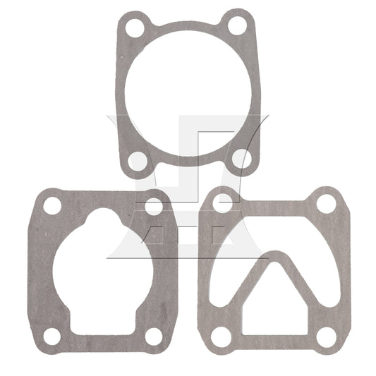 BQLZR 3pcs Air Compressor Cylinder Head Base Valve Plate Sealing Gasket Pad Gray