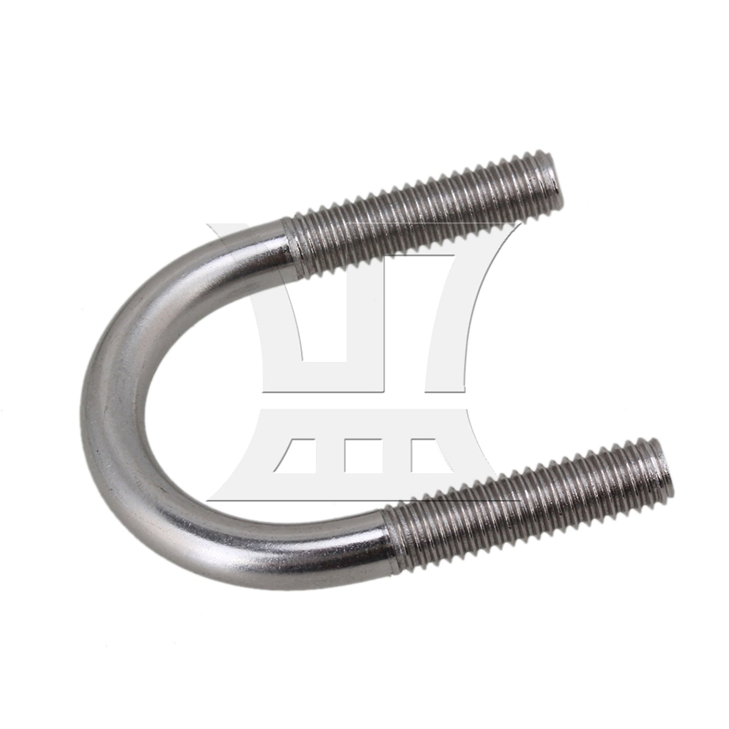 BQLZR 5pcs Premium 304 Steel U-Bolt U-Screw for Trampoline Enclosure M6 22mm Dia