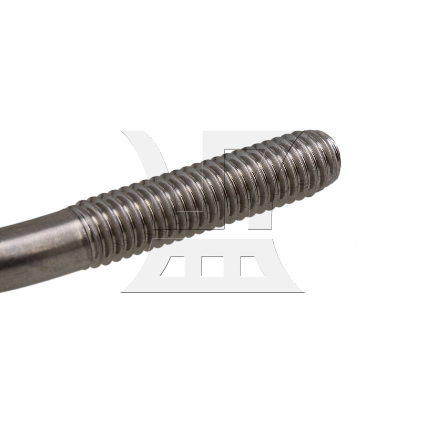 BQLZR 304 Stainless Steel U-Bolts U-Screws M6 Fit 27mm Dia Pipeline