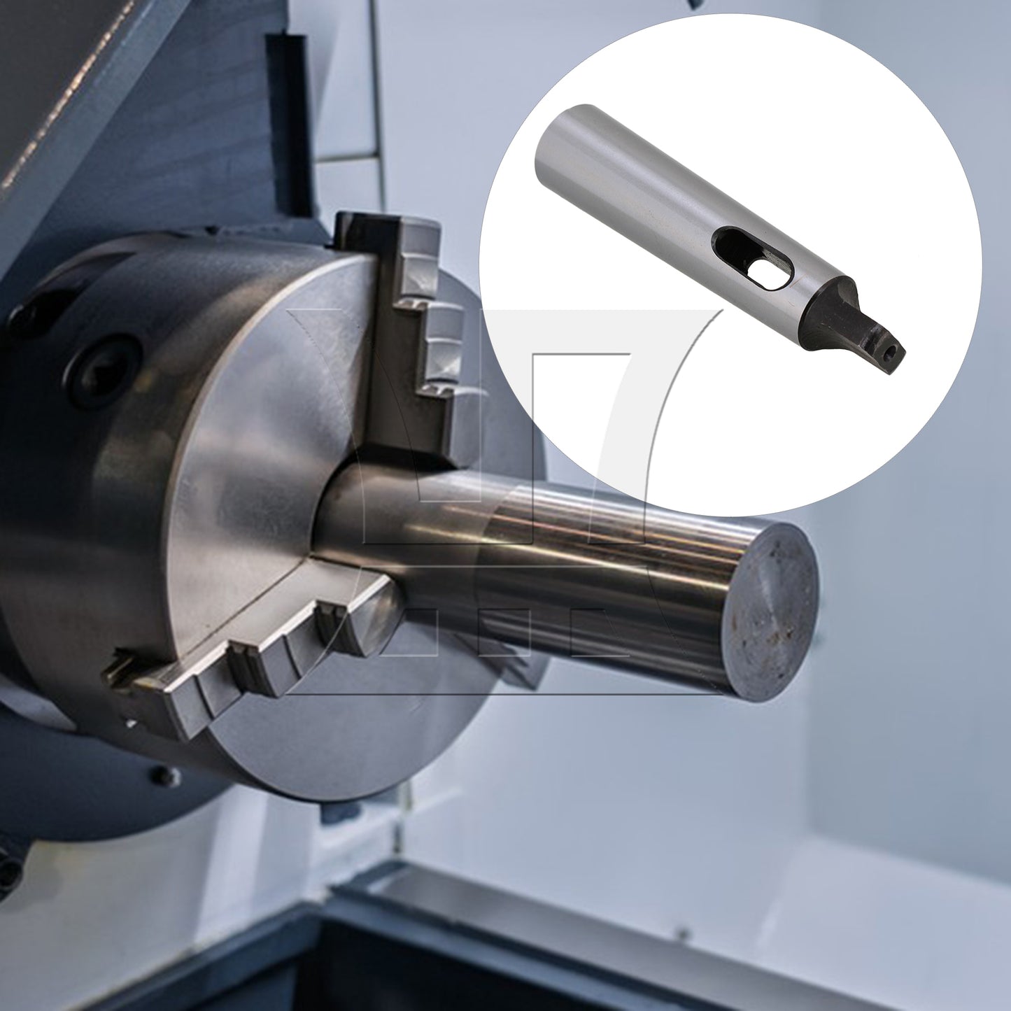 BQLZR Silver MT2 to MT3 Taper Adapter Reducing Drill Sleeve Machine Parts