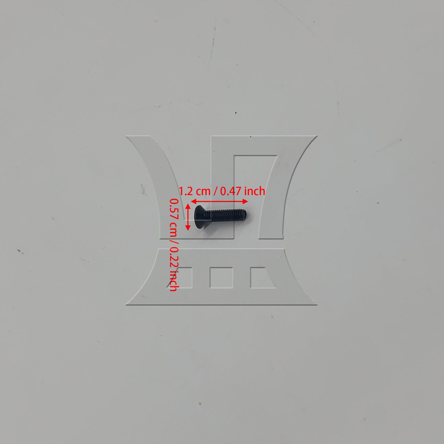 BQLZR  Black 10.9 Carbon Steel Flat Countersunk Head Hex Socket Screw M3x12 mm