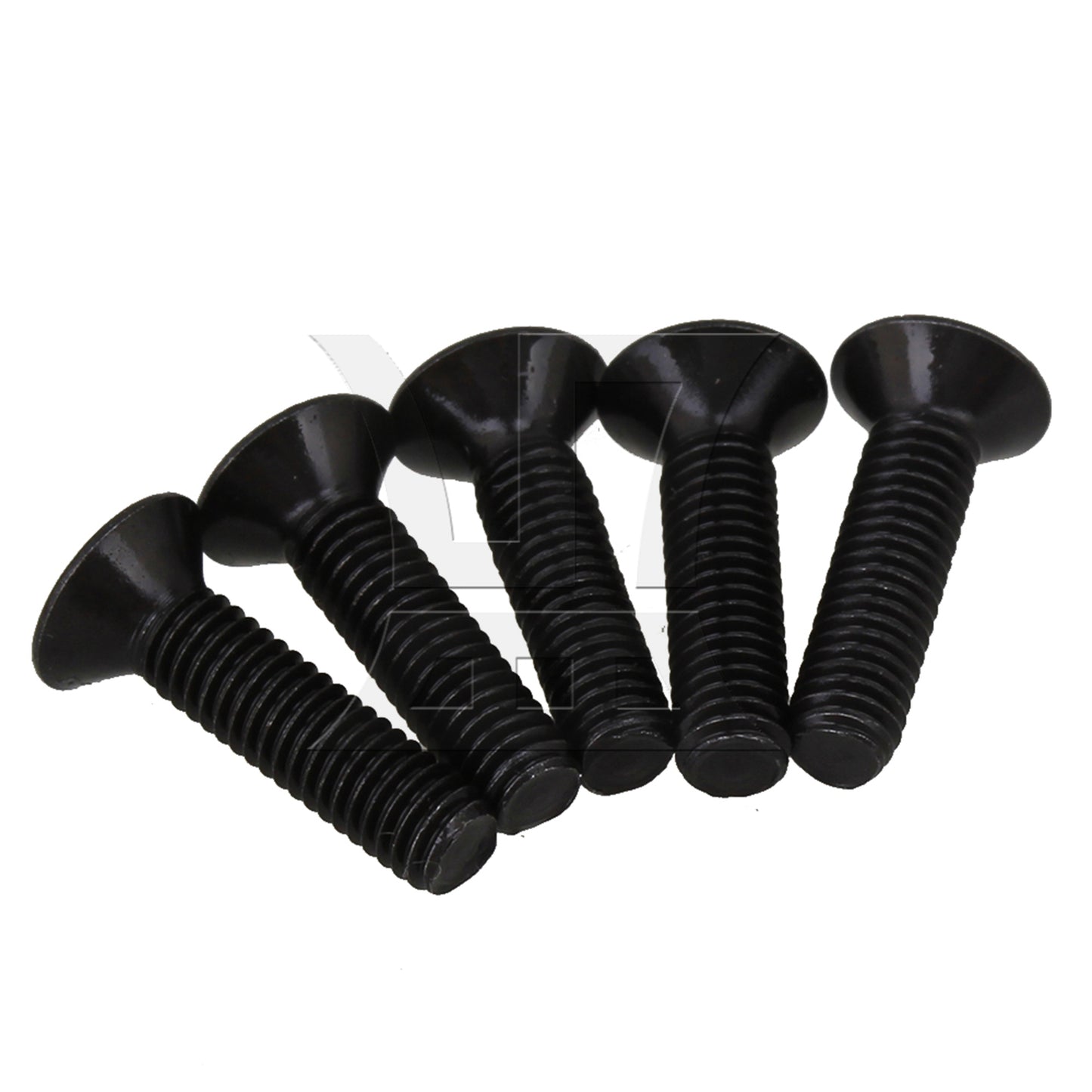BQLZR  Black 10.9 Carbon Steel Flat Countersunk Head Hex Socket Screw M3x12 mm