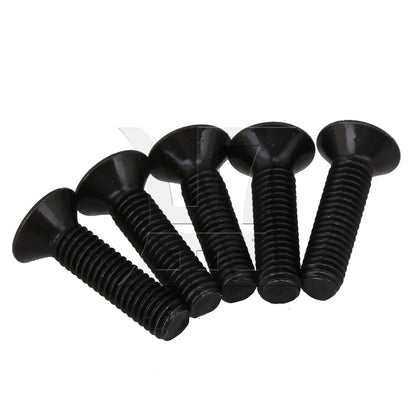 BQLZR  Black 10.9 Carbon Steel Flat Countersunk Head Hex Socket Screw M3x12 mm