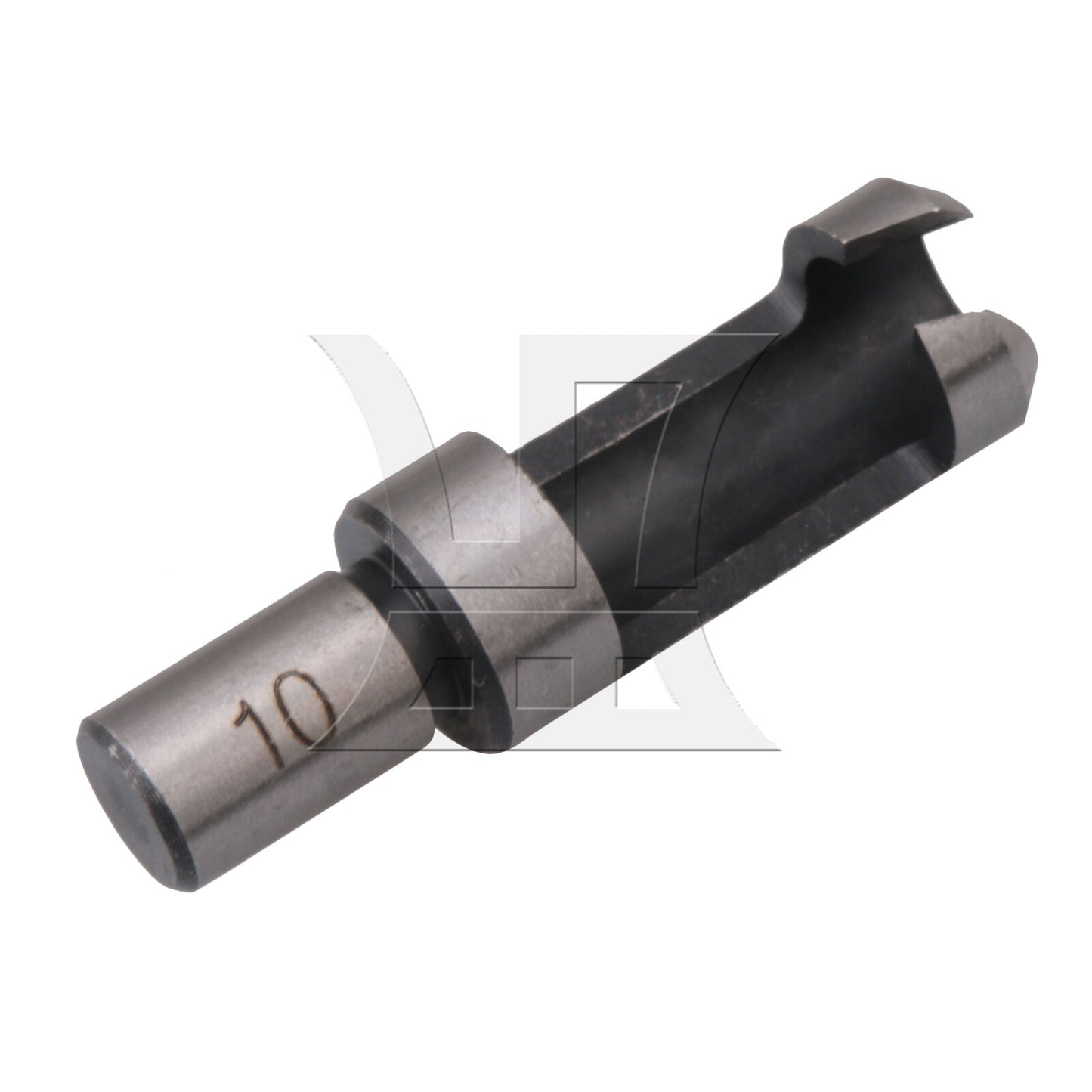 BQLZR 4PCS HCS Wood Plug Hole Woodworking Drill Set Silver+Gray