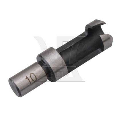 BQLZR 4PCS HCS Wood Plug Hole Woodworking Drill Set Silver+Gray