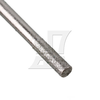 BQLZR 3mm Cylindrial Point Burr Glass Drill Bit for Rotary Tool