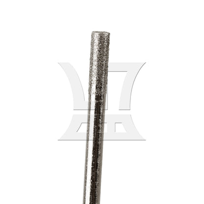 BQLZR 3mm Cylindrial Point Burr Glass Drill Bit for Rotary Tool