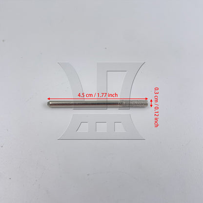 BQLZR 3mm Cylindrial Point Burr Glass Drill Bit for Rotary Tool