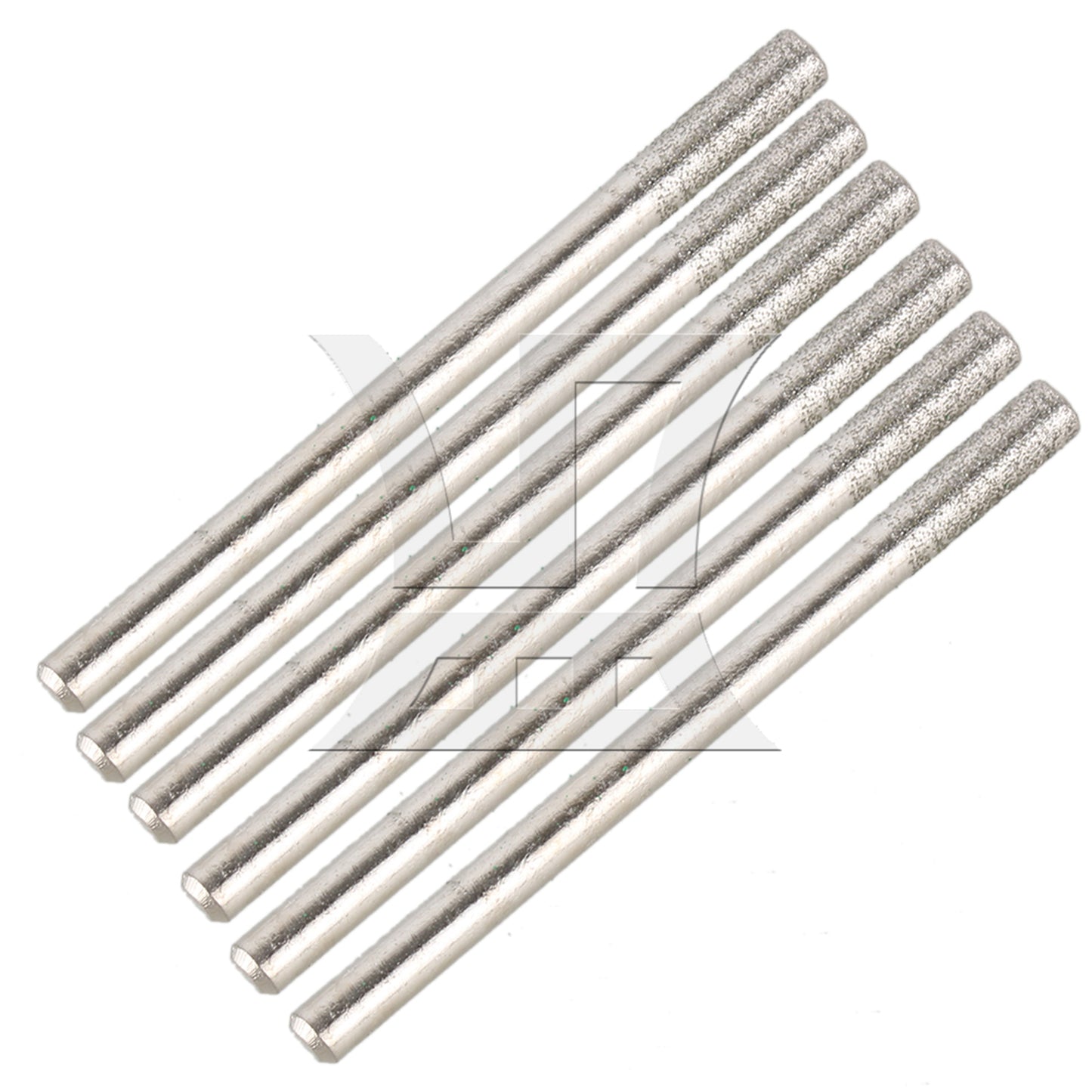 BQLZR 3mm Cylindrial Point Burr Glass Drill Bit for Rotary Tool