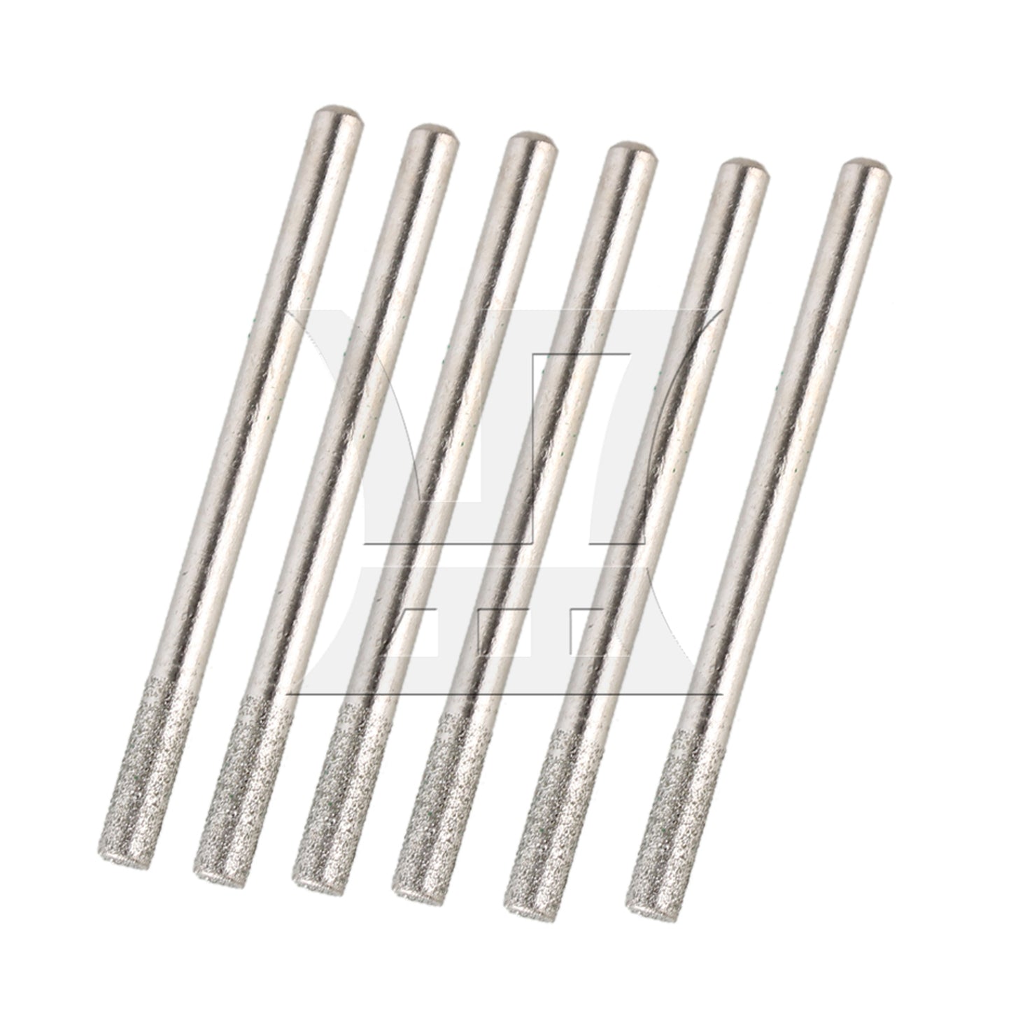 BQLZR 3mm Cylindrial Point Burr Glass Drill Bit for Rotary Tool