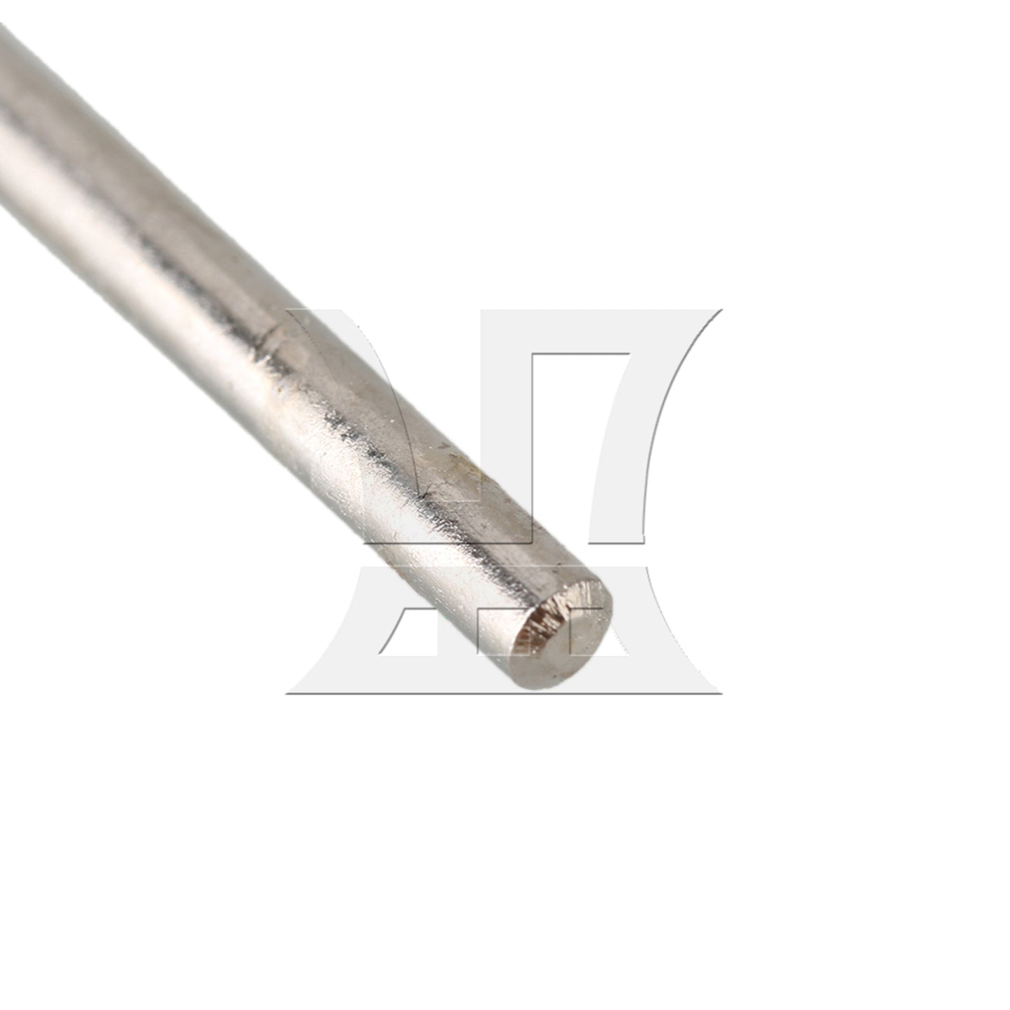 BQLZR 30pcs 1mm Cylinder Diamond Coated Tipped Rotary Burr Glass Drill Bit Shank