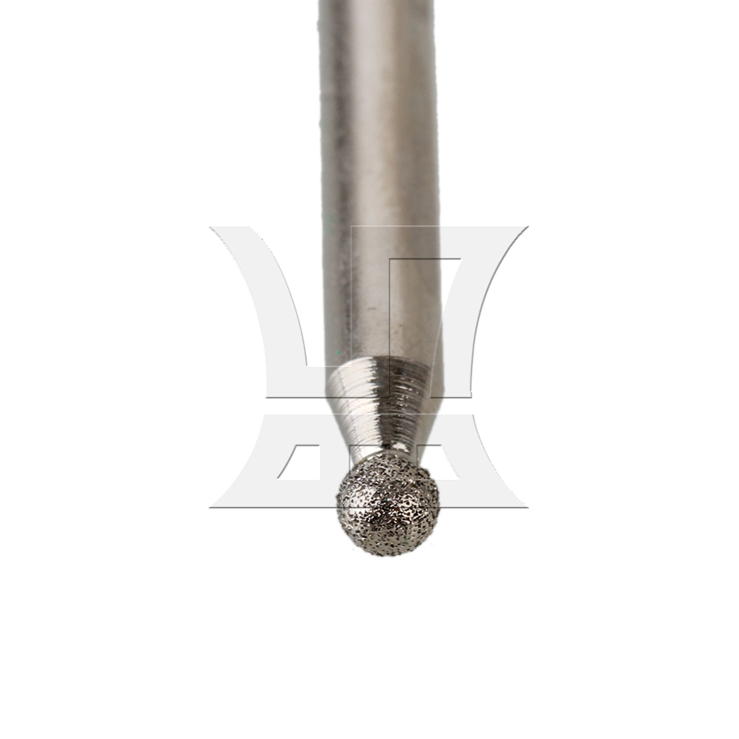 BQLZR 2.5mm Sphere Point Diamond Burr Glass Drill Bits for Rotary Tool