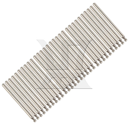 BQLZR 2.5mm Sphere Point Diamond Burr Glass Drill Bits for Rotary Tool