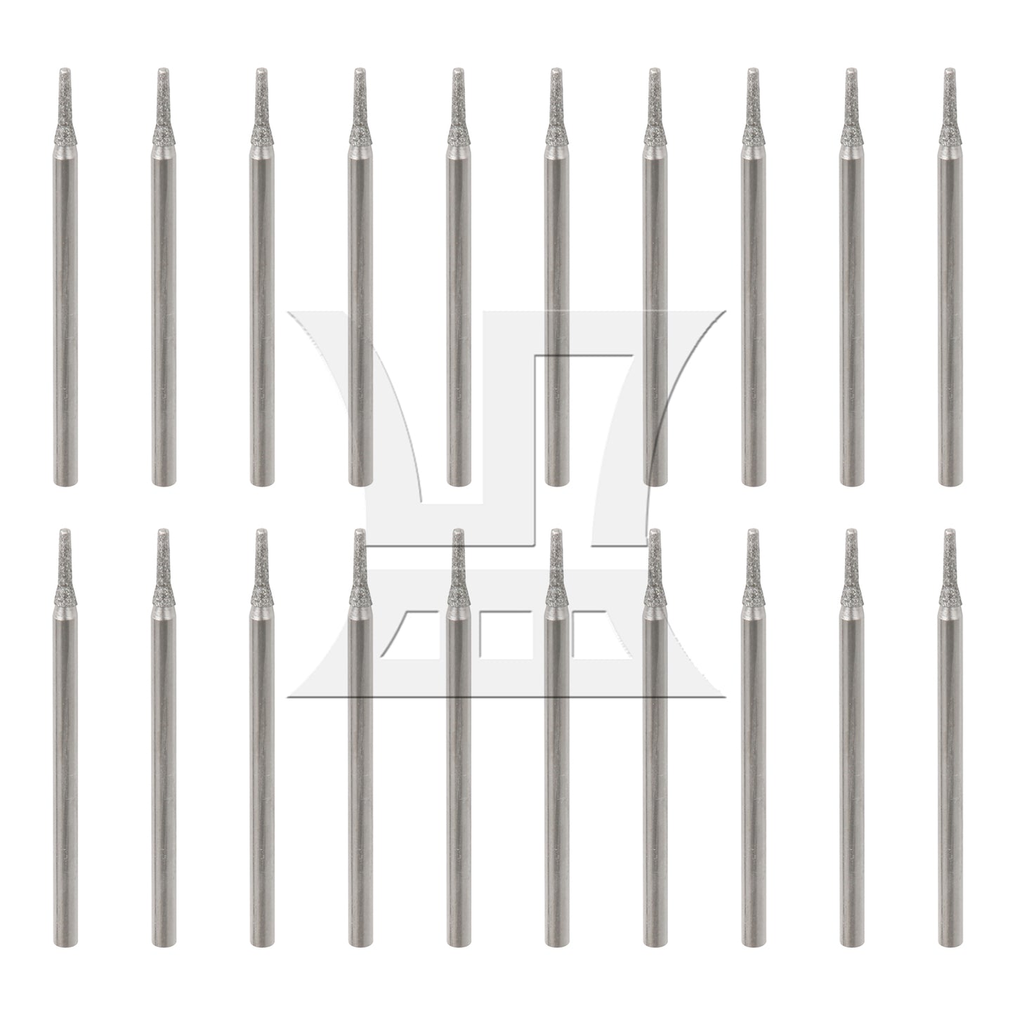 BQLZR  Lapidary Diamond Coated Hole Solid Drill Bits Gems Tile 1mm
