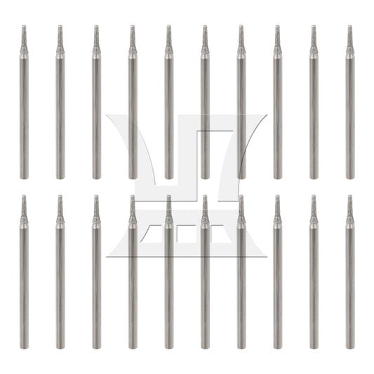 BQLZR  Lapidary Diamond Coated Hole Solid Drill Bits Gems Tile 1mm
