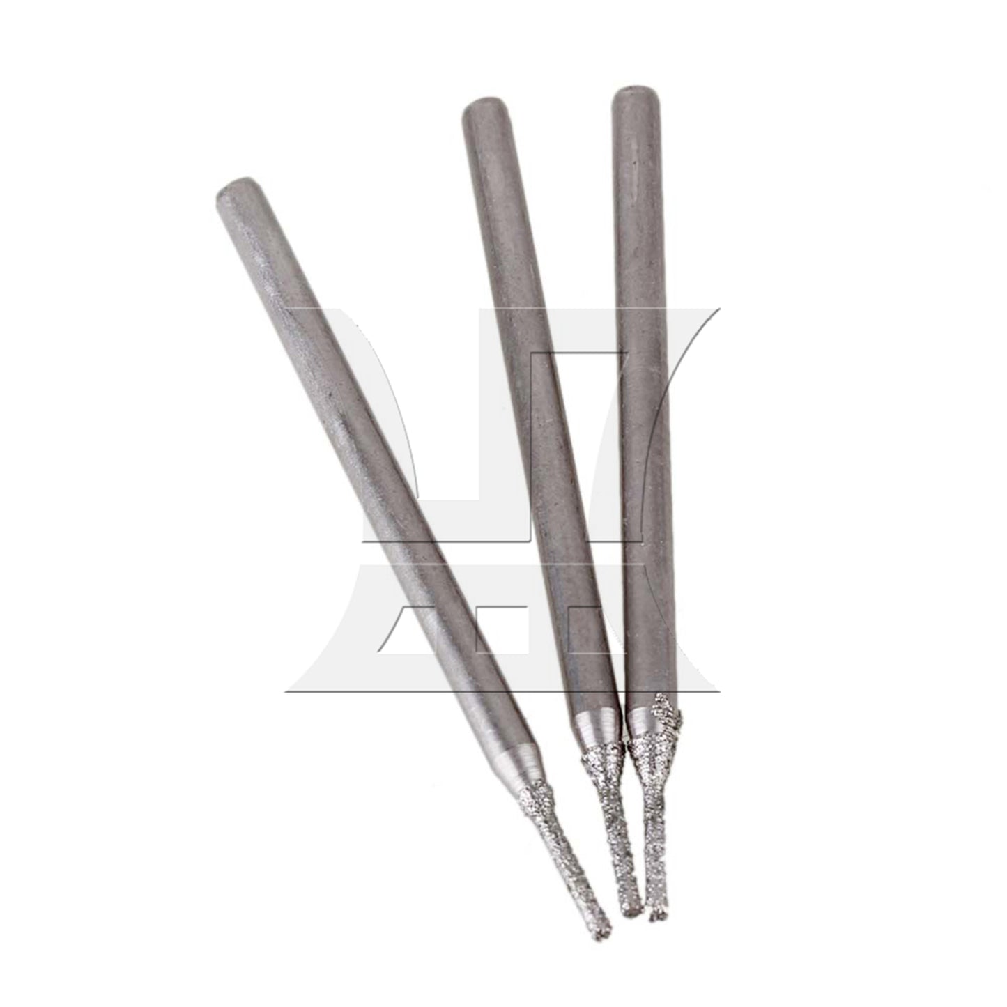 BQLZR  Lapidary Diamond Coated Hole Solid Drill Bits Gems Tile 1mm