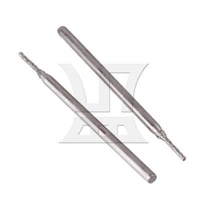 BQLZR  Lapidary Diamond Coated Hole Solid Drill Bits Gems Tile 1mm