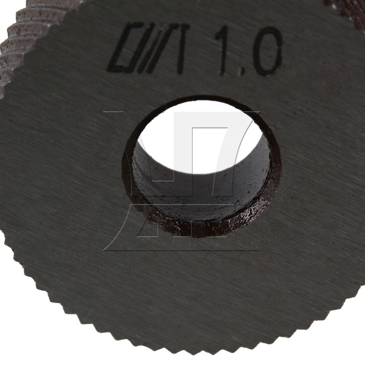 BQLZR 2 x Silver Metal Knurling Tool Diagonal Wheel Linear Knurl 26mm Dia 1mm Pitch