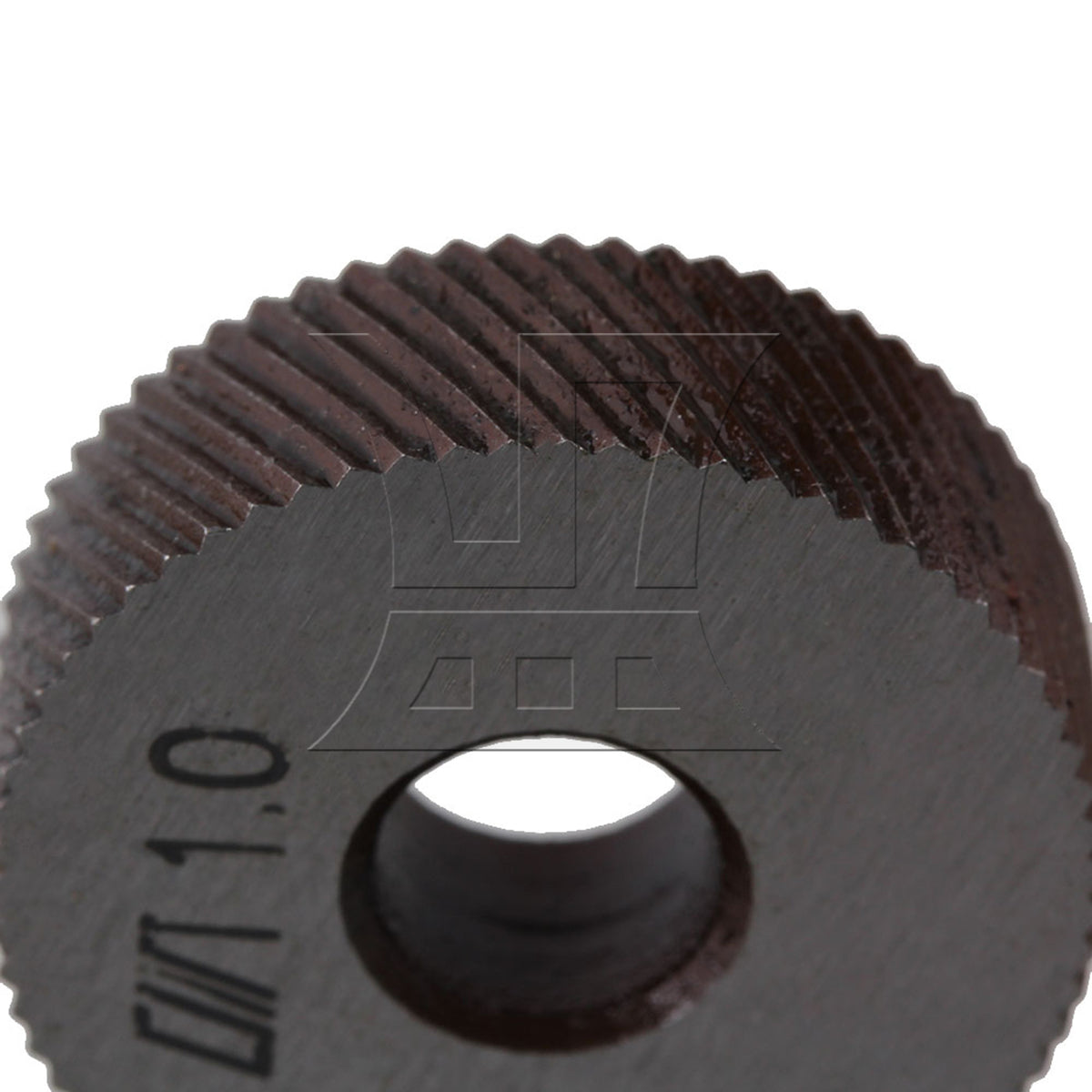 BQLZR 2 x Silver Metal Knurling Tool Diagonal Wheel Linear Knurl 26mm Dia 1mm Pitch