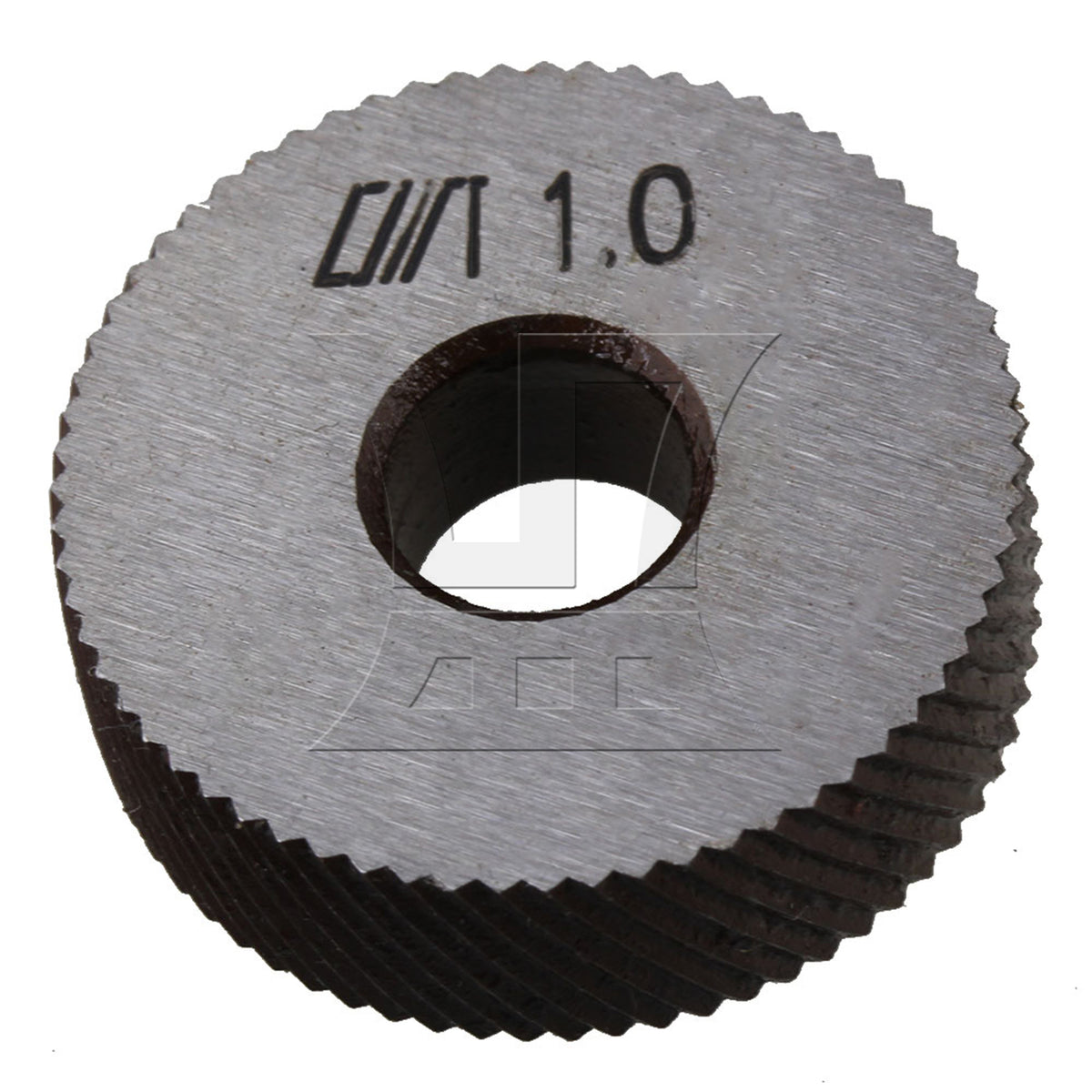 BQLZR 2 x Silver Metal Knurling Tool Diagonal Wheel Linear Knurl 26mm Dia 1mm Pitch