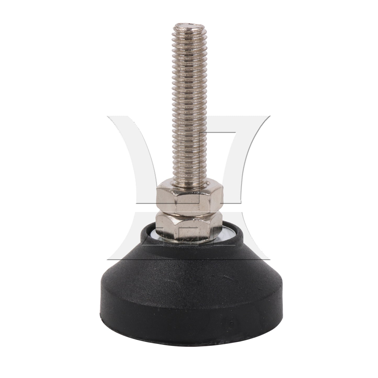 BQLZR 4pcs 50mm Dia Adjustable Height Leveling Feet Furniture Glide M10 x 53mm