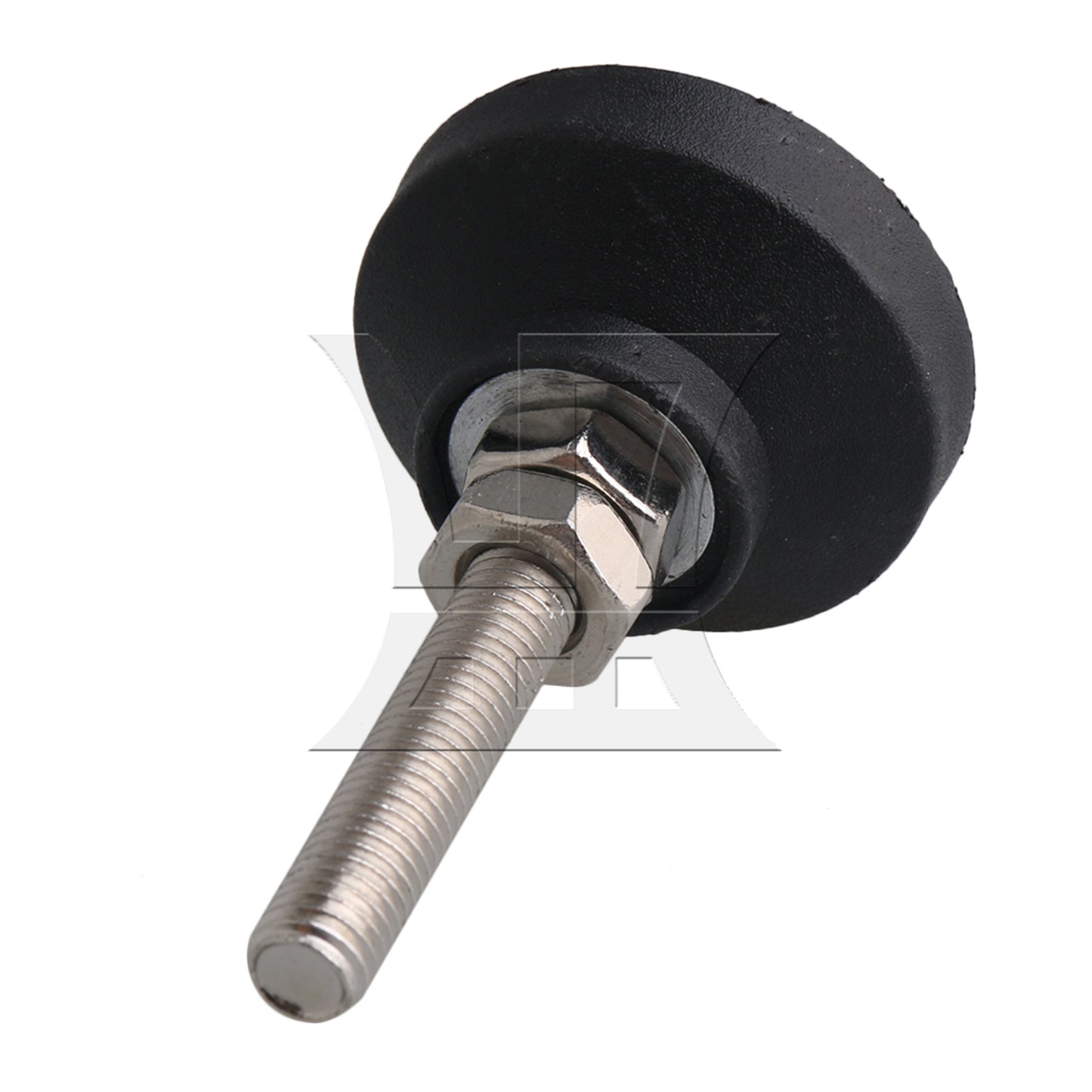 BQLZR 4pcs 50mm Dia Adjustable Height Leveling Feet Furniture Glide M10 x 53mm