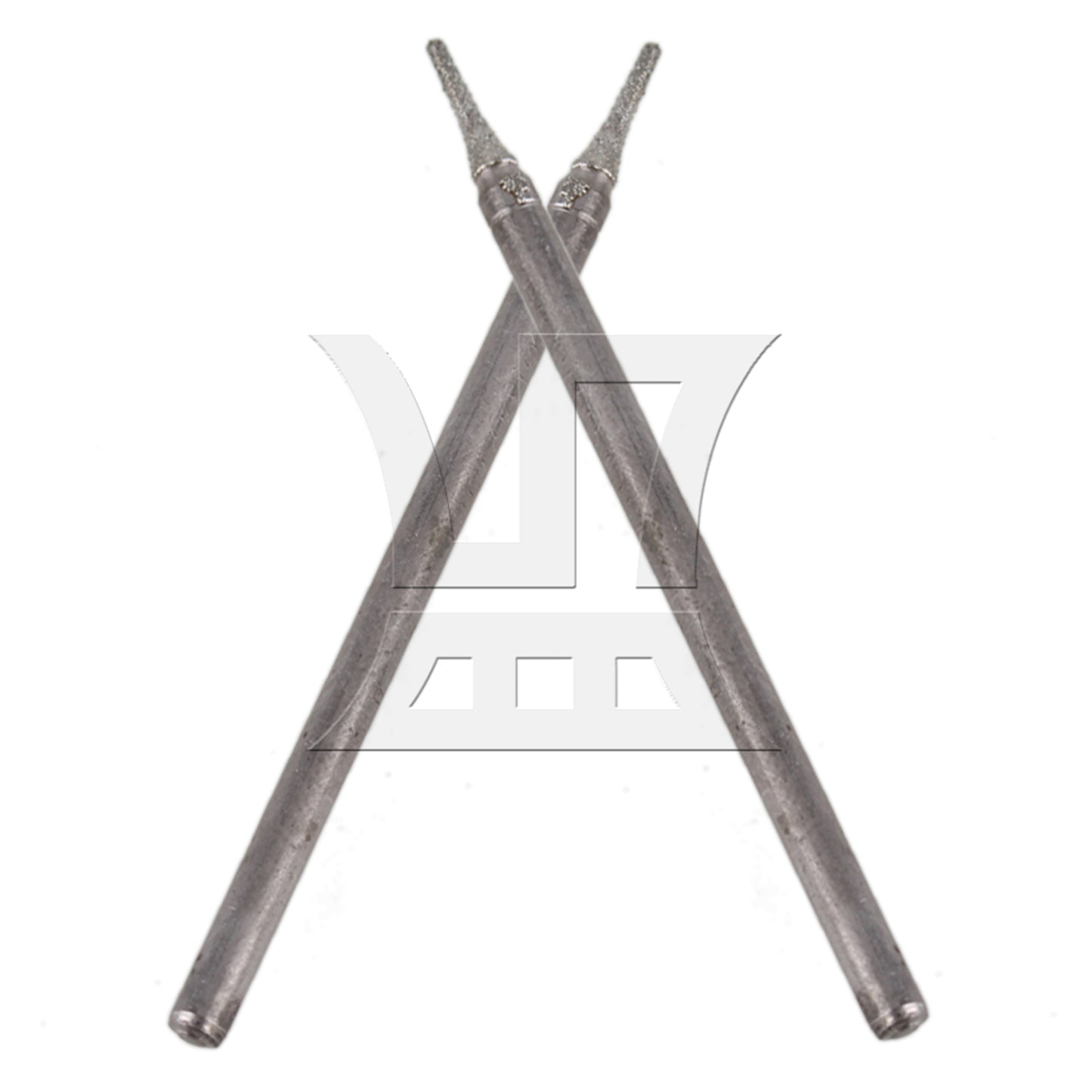 BQLZR Lapidary Gems Diamond Drill Bits Solid Bits 0.8 mm Silver for Repair