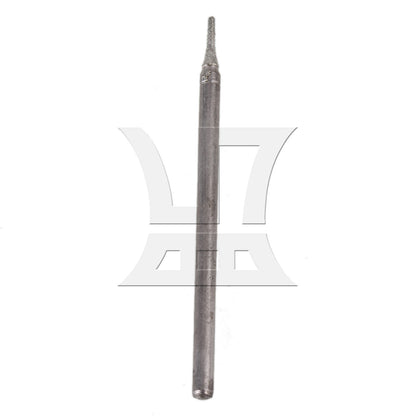 BQLZR Lapidary Gems Diamond Drill Bits Solid Bits 0.8 mm Silver for Repair