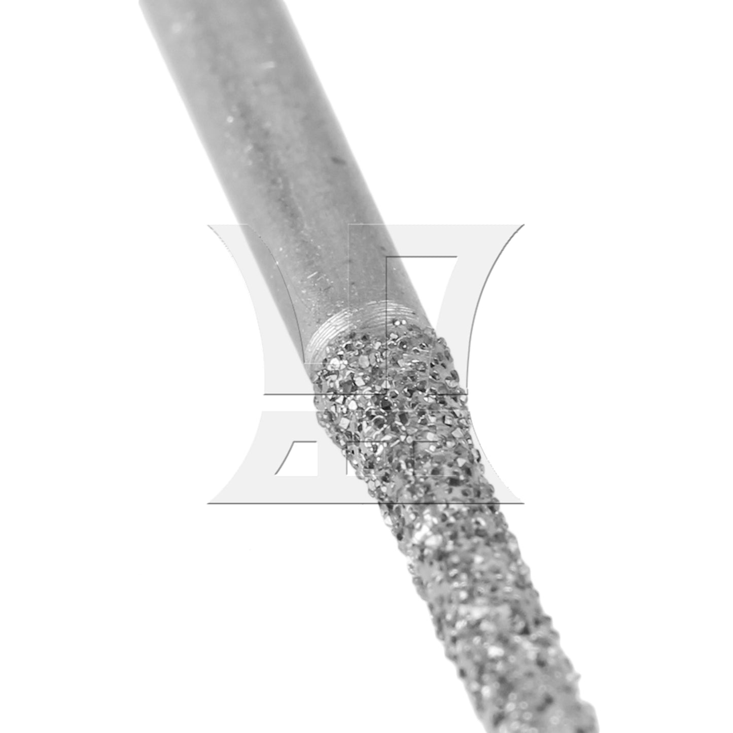 BQLZR  2mm Gems Engraving Drill Bits Coated Jade Engrave Silver