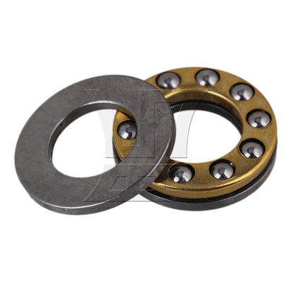 BQLZR 10PCS Miniature Steel F10-18M Axial Miniature Plane Bearing 10x18x5.5mm