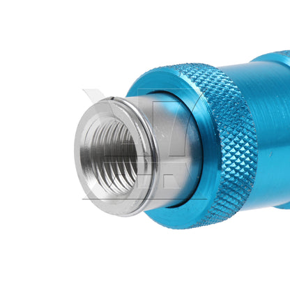 BQLZR Aluminum 1/4"Interface Pneumatic Flow Control Manual Hand Slide Valve