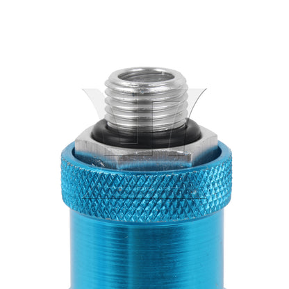 BQLZR Aluminum 1/4"Interface Pneumatic Flow Control Manual Hand Slide Valve