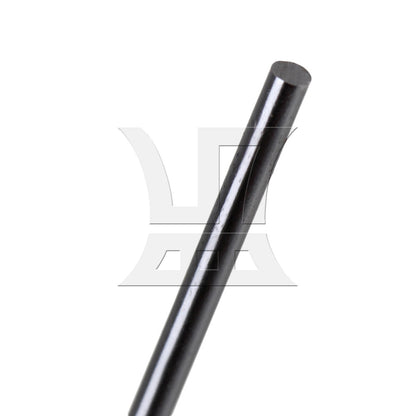 BQLZR 10 Pieces 2mm Dia 100mm Length Machine Boring Tool HSS Round Lathe Bar Silver
