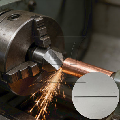 BQLZR 10 Pieces 2mm Dia 100mm Length Machine Boring Tool HSS Round Lathe Bar Silver