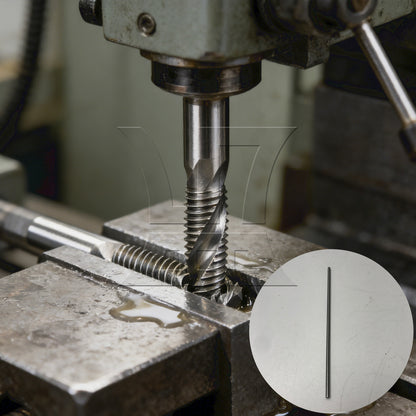 BQLZR 10 Pieces 2mm Dia 100mm Length Machine Boring Tool HSS Round Lathe Bar Silver