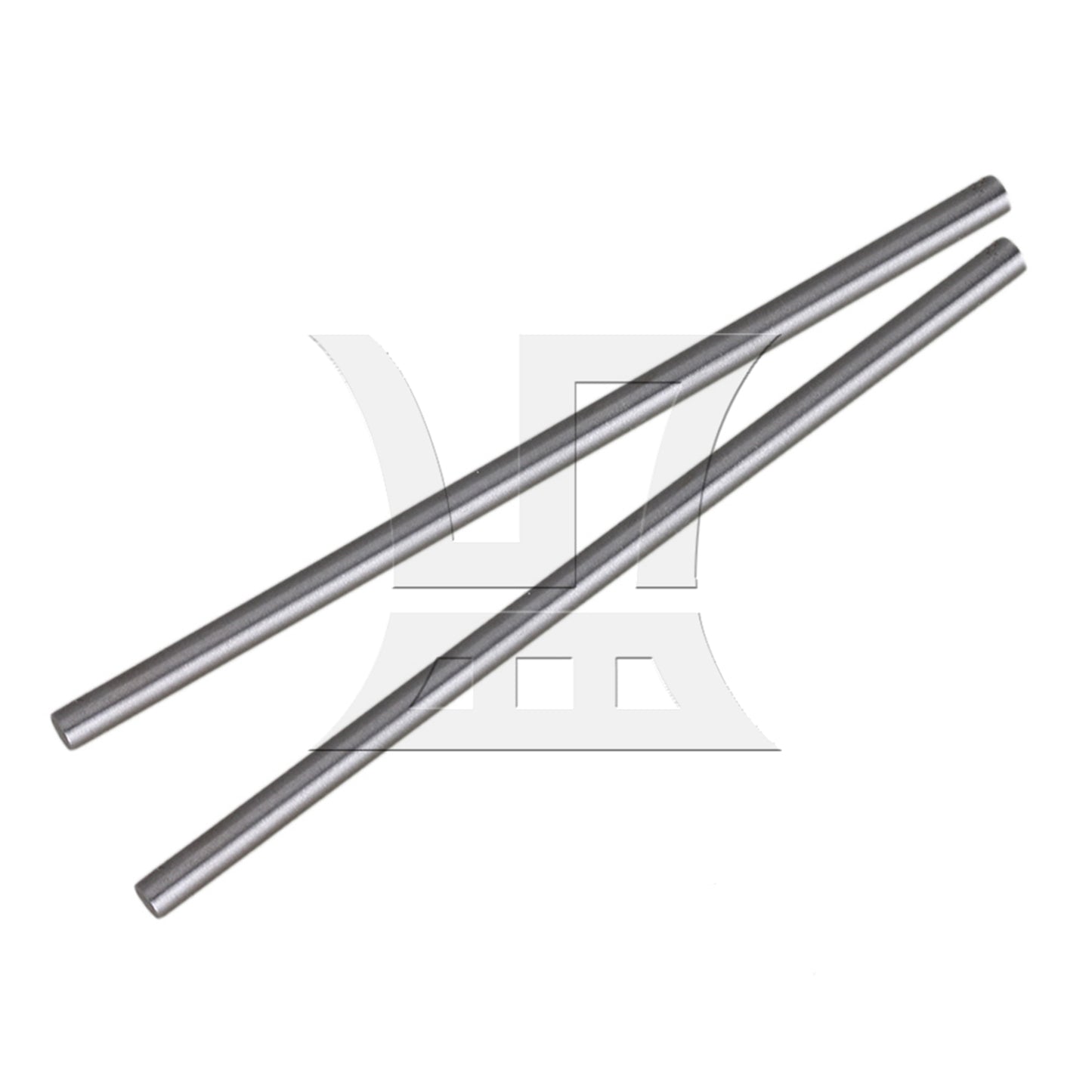 BQLZR 10 Pieces Silver 4mm Dia 100mm Length High Speed Steel HSS Lathe Bar Round Rod