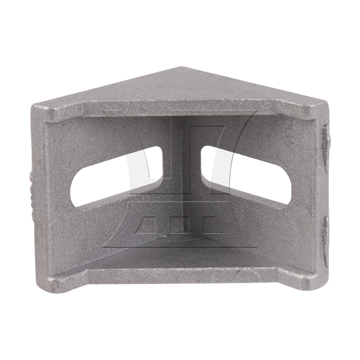 BQLZR 4x4cm Grey Aluminum L Shape Brace Corner Joint Right Angle Bracket