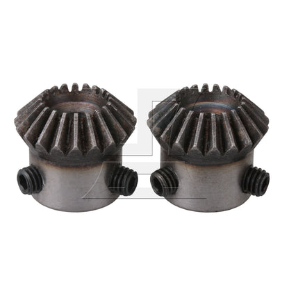 BQLZR  Module 1 Silver 6mm Dia Hole 20T 45 Steel Tapered Bevel Gear Wheel