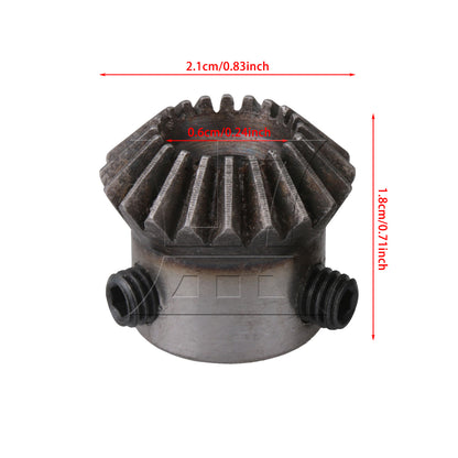 BQLZR  Module 1 Silver 6mm Dia Hole 20T 45 Steel Tapered Bevel Gear Wheel