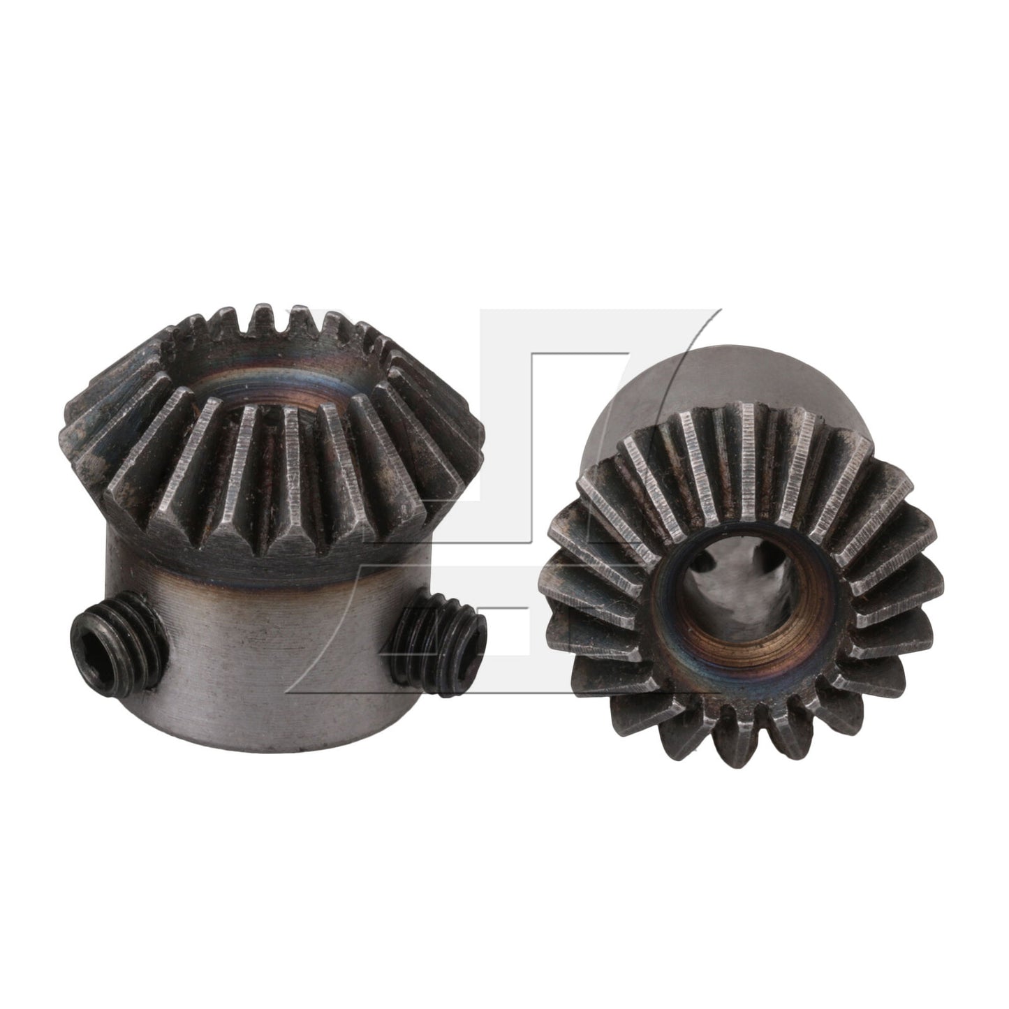 BQLZR  Module 1 Silver 6mm Dia Hole 20T 45 Steel Tapered Bevel Gear Wheel