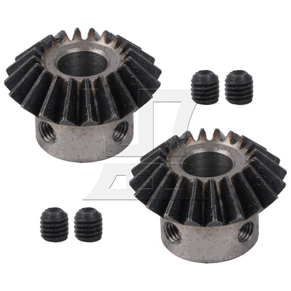 BQLZR  20T Steel 1.5 Mod Top Screws Tapered Bevel Gear Wheel 10 mm Bore