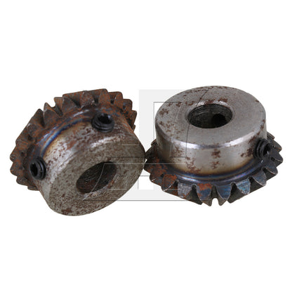 BQLZR  20T Steel 1.5 Mod Top Screws Tapered Bevel Gear Wheel 10 mm Bore