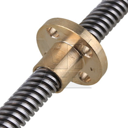 BQLZR 300PCS 8mm Dia Lead Screw 3D Printer Z Axis Lead Screw 8mm Lead Distance