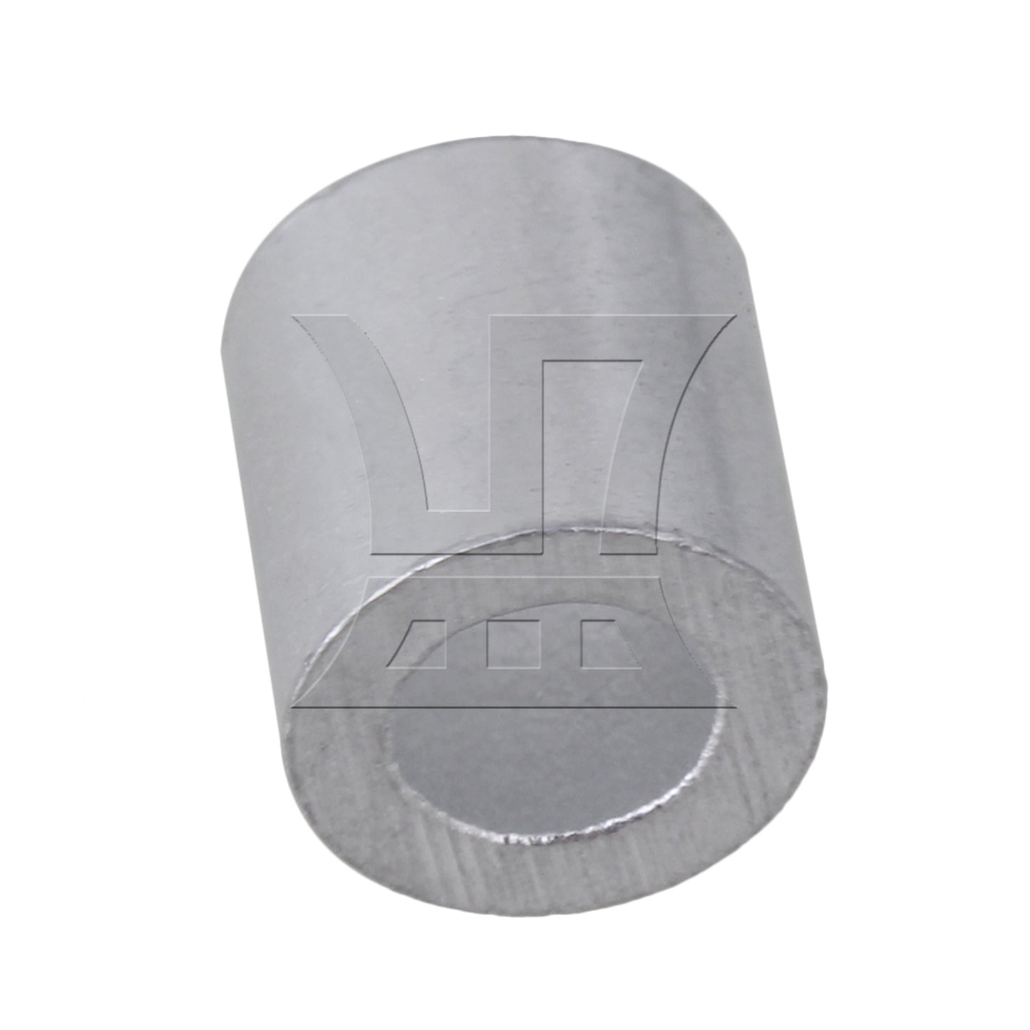 BQLZR Round Holes M4 Aluninum Crimping Loop Sleeve for 4mm Wire Rope Pack of 50
