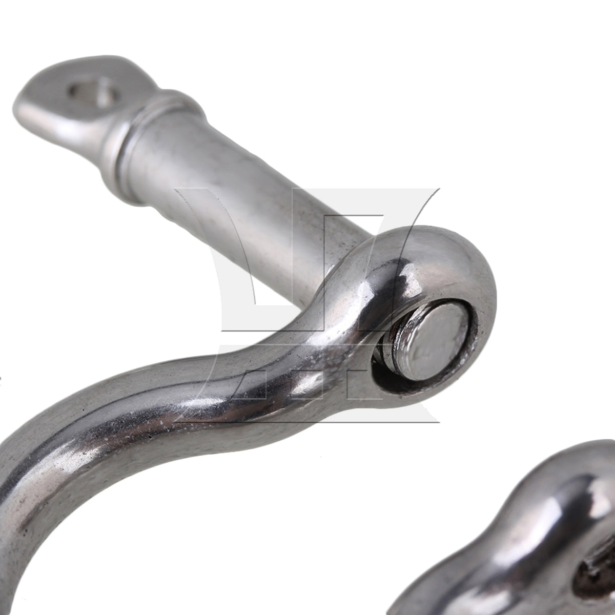 BQLZR  M5 304 Stainless Steel Screw Pin Anchor Shackle Bow Rigging European Style