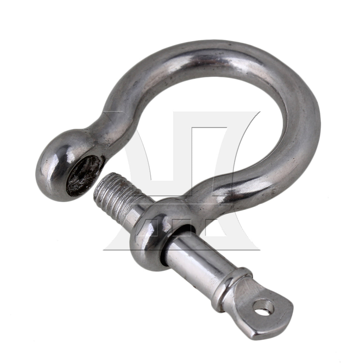 BQLZR  M5 304 Stainless Steel Screw Pin Anchor Shackle Bow Rigging European Style