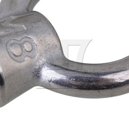 BQLZR Japanese Style 304 Stainless Steel M8 Ring Shape Metric Threaded Eyed Nuts